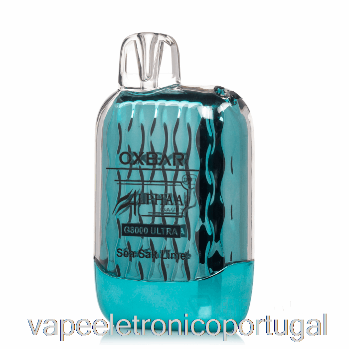 Vape Eletrônico Oxbar X Alpha G8000 Descartável Sal Marinho Limão